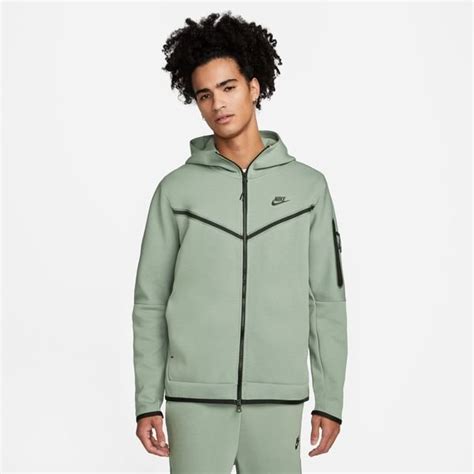 nike tech fleece groen